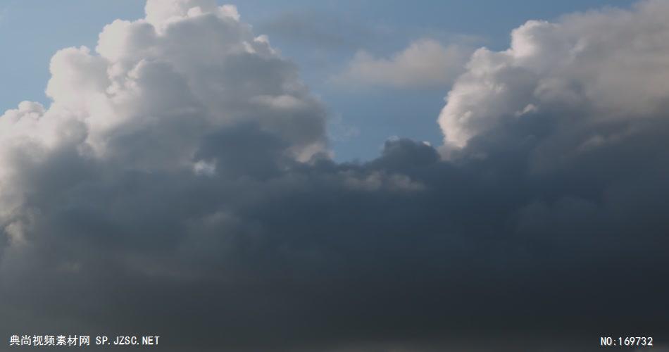 -实拍蓝天白云款Y4831蓝天白云46 led视频素材库