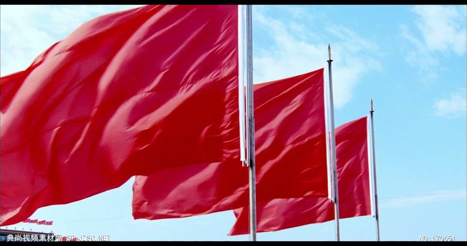 五星红旗 款A04137五星红旗国旗红歌无音乐_batch