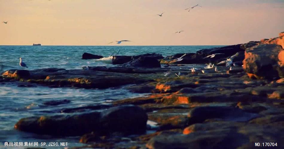 海浪海景 款A19576海浪海景有音乐 led视频素材