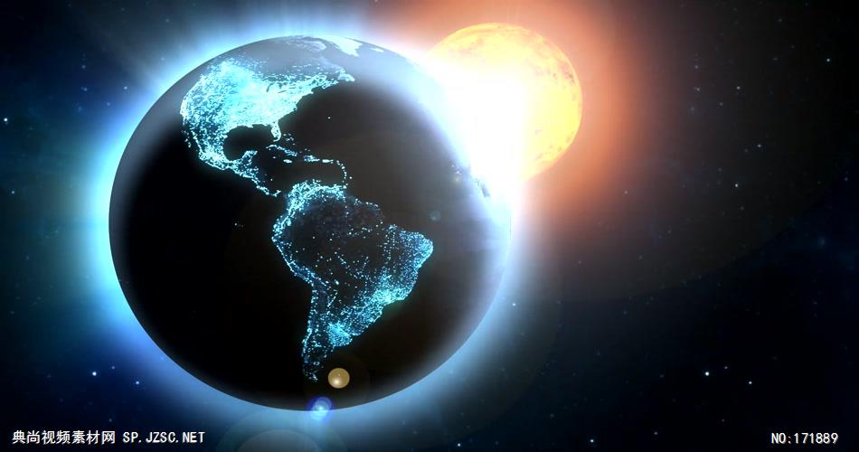 地球和太阳高清 Earth and Sun HD 高清视频全集_batchStoc Video高清视频素材下载 led视频背景 led下载