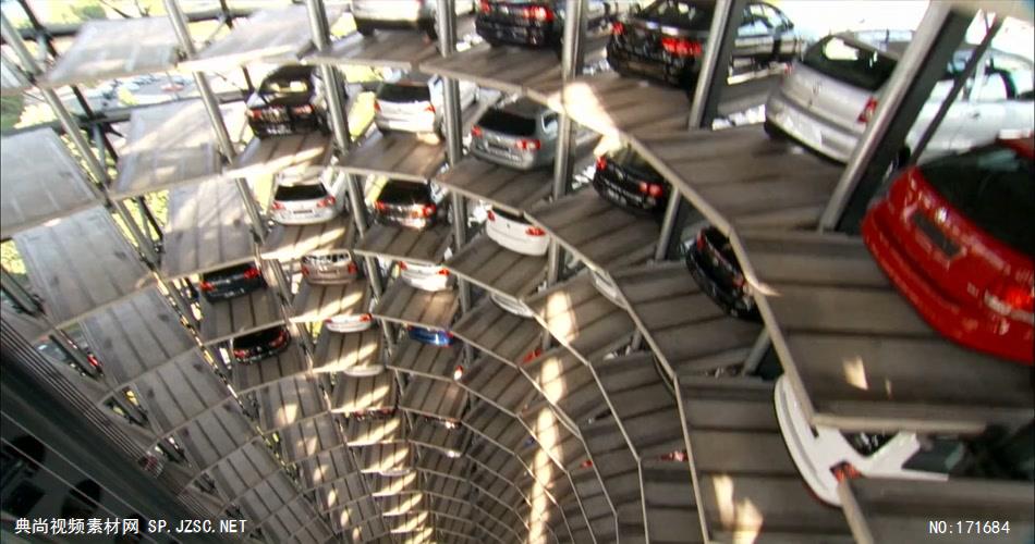 0302-立体停车场_batch 实拍视频素材下载