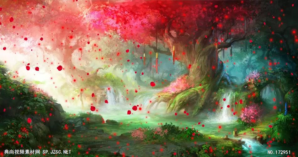 梦幻童话森林 款A0016梦幻童话森林无音乐_batch led视频背景下载