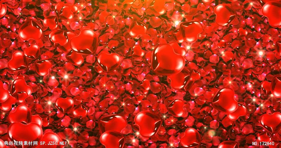 -玫瑰D32917玫瑰花桃心_batch led视频背景下载
