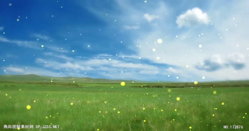 -草原蒙古包款D2378草原蒙古包雪山夕阳民族舞蹈晚会_batch led视频背景下载