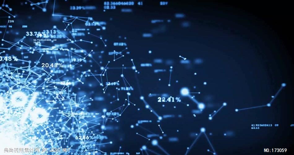 动态科技背景10（阿铺） 虚拟高科技背景视频素材