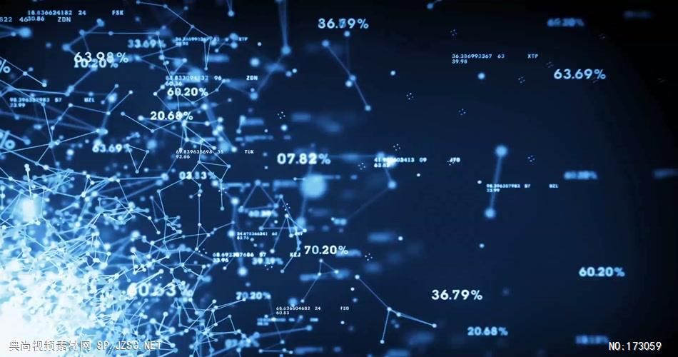 动态科技背景10（阿铺） 虚拟高科技背景视频素材