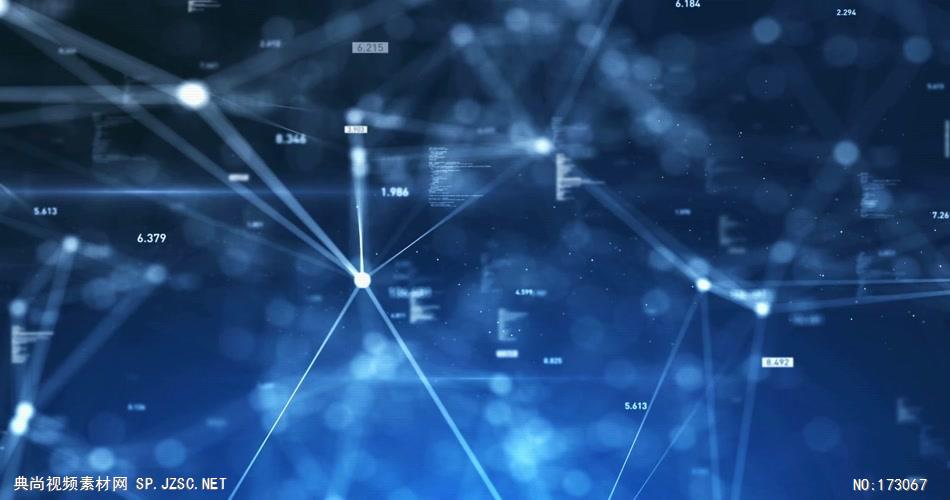 动态科技背景2（阿铺） 虚拟高科技背景视频素材