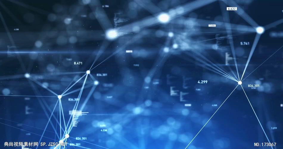 动态科技背景2（阿铺） 虚拟高科技背景视频素材