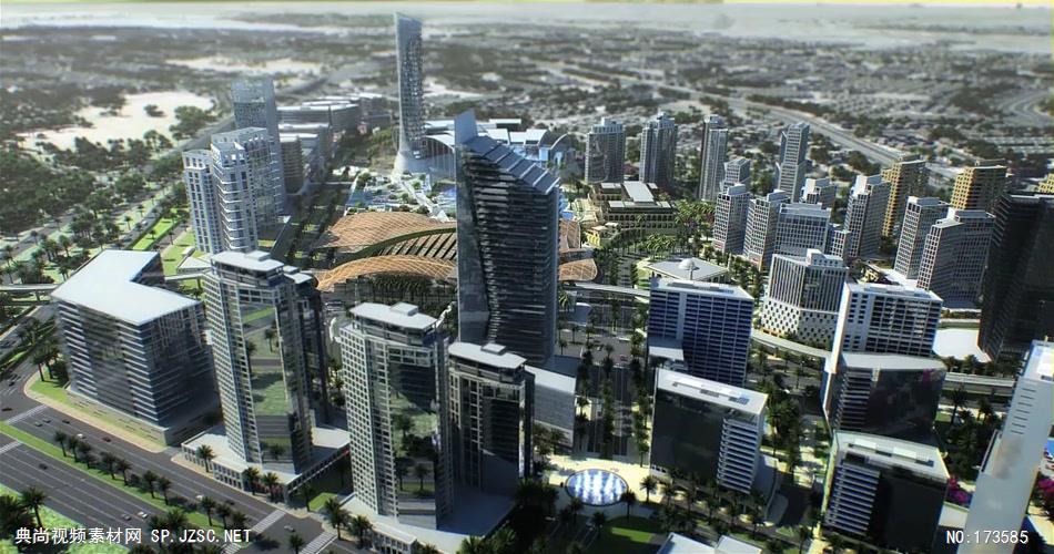 沙特捷达之心 三维房地产动画形象宣传片 建筑漫游 三维游历房地产动画 建筑三维动画