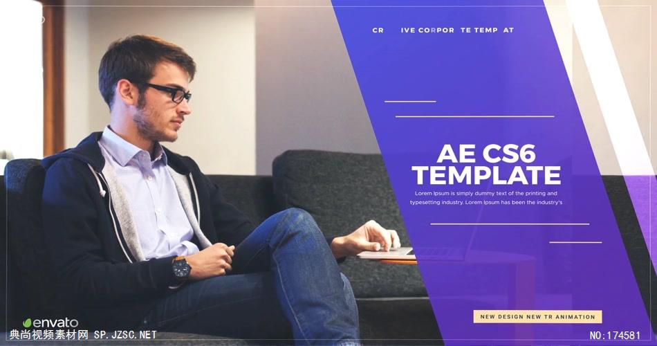 14022 企业商务介绍包装宣传片头ae免费模板素材 ae素材