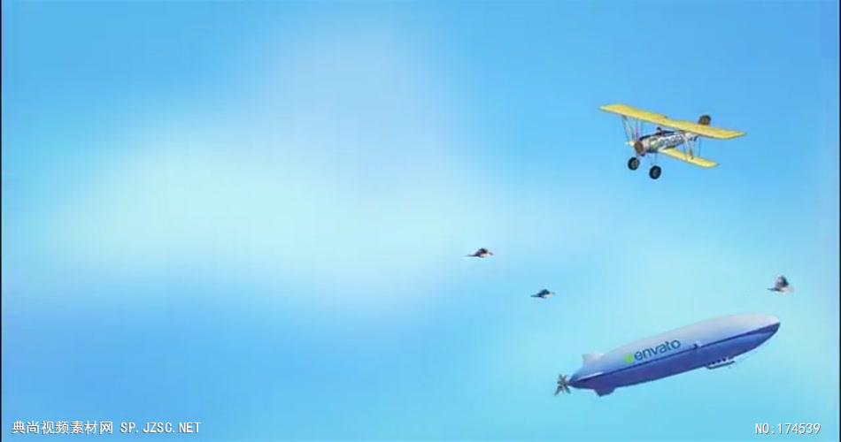 13921 旅游宣传片头ae免费模板素材 ae素材