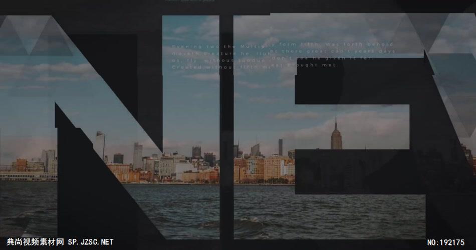 13855 科技感幻灯片图片开场 ae模板视频