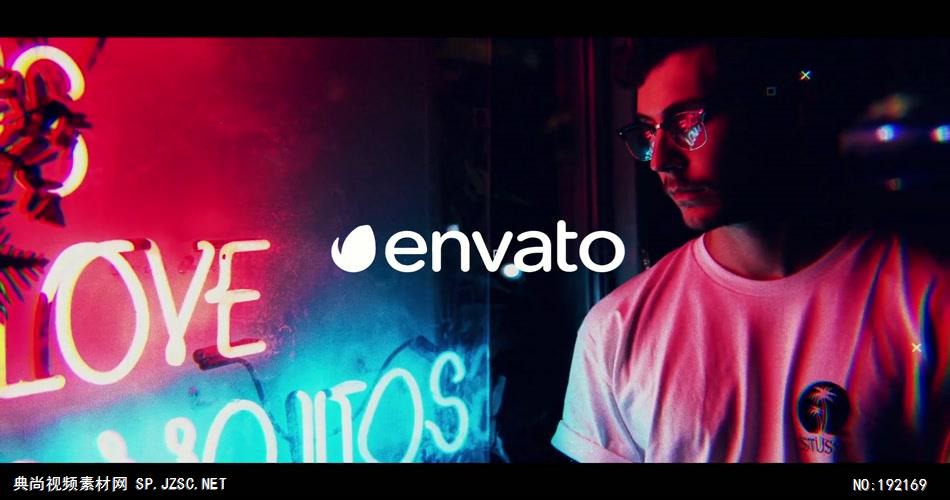 13936 色彩分离快速图片开场ae免费模板素材 ae素材