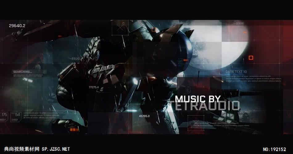 14265 未来科技感游戏电影图片视频开场ae免费模板素材 ae素材