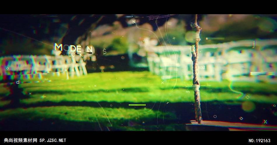 13945 未来科技感视差图片开场ae免费模板素材 ae素材