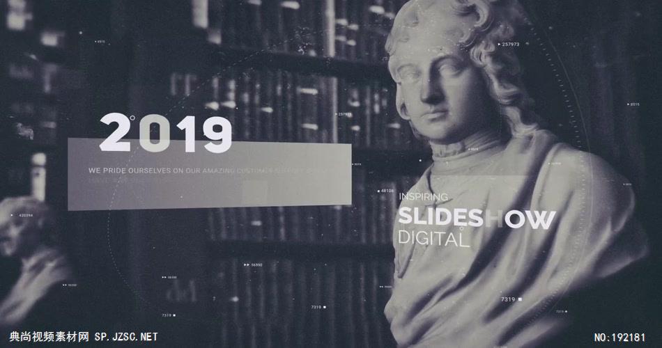 13786 历史时间线视差图片开场 ae模板大全下载