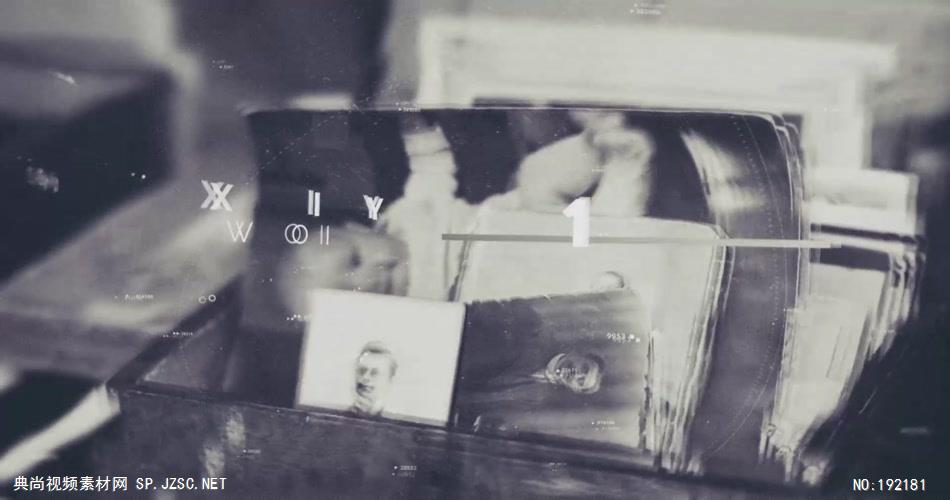 13786 历史时间线视差图片开场 ae模板大全下载