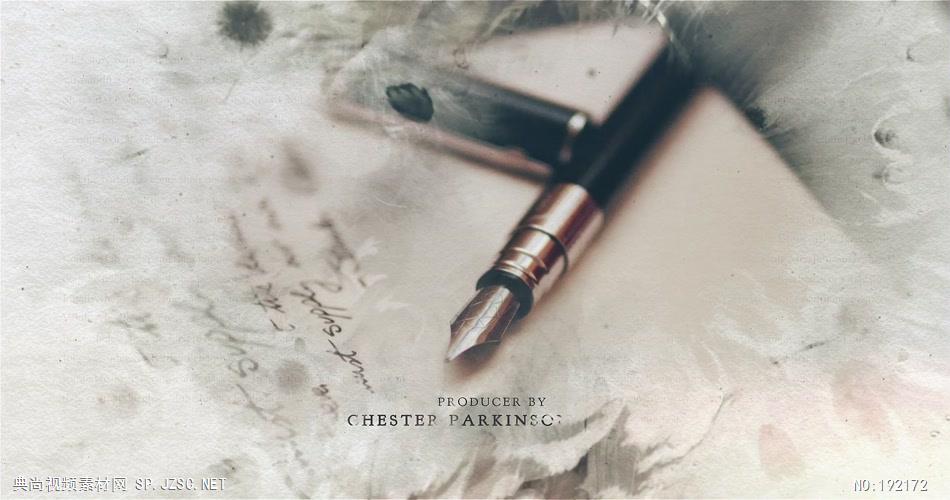 13907 水墨晕染遮罩图片开场ae免费模板素材 ae素材