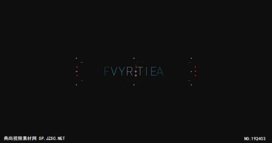 13499 高科技文字特效 ae素材网站高科技互联网未来ae源文件