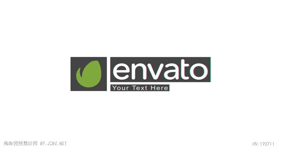 14092 手绘卡通流体烟雾Logo动画ae免费模板素材 ae素材