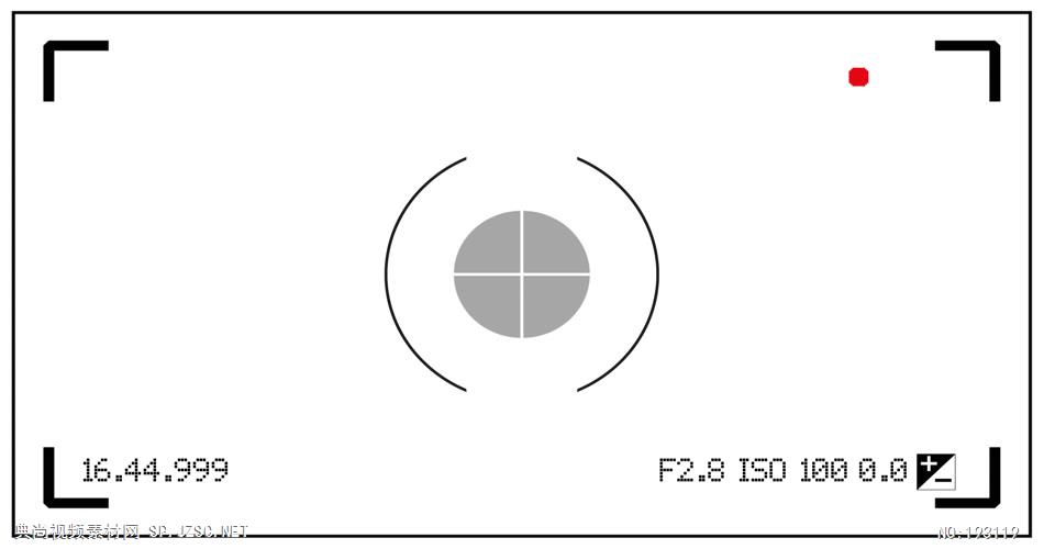 取景器素材 -    . 06Camcorder3lowbatterry 视频素材下载