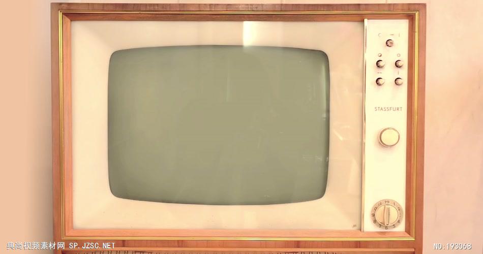 原始复古电视机    Video1 视频素材下载