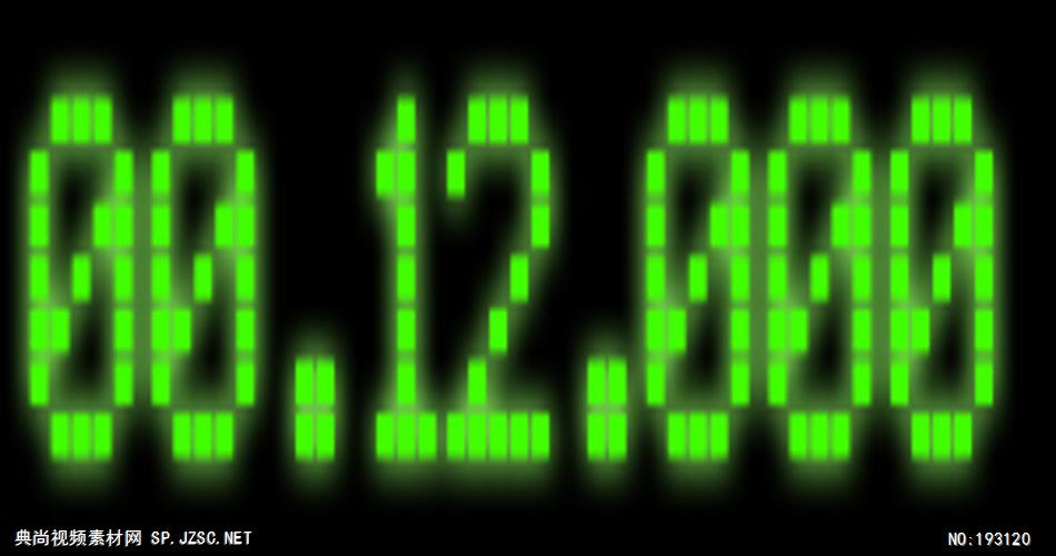 取景器素材 -    . 10DigitalCounter 视频素材下载