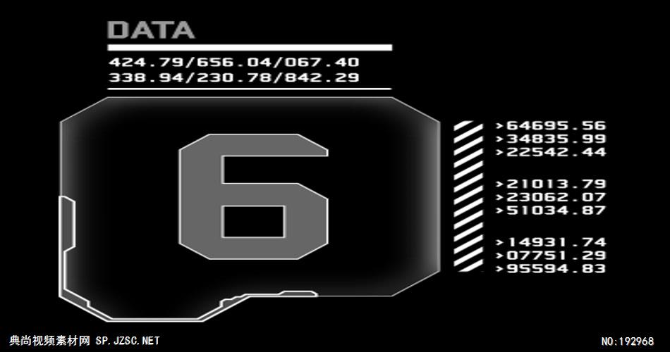 例高科技界面显示素材 -    例高科技界面显示素材Element06 视频素材下载