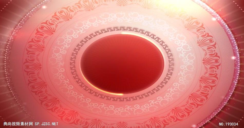 具有民族风情的圆形图案背景 CrimsonTurnSD 视频素材下载