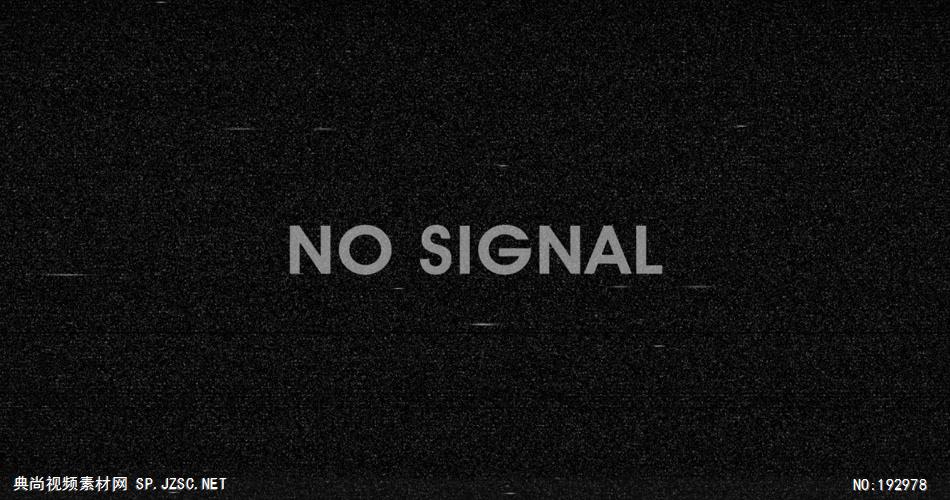 信号故障素材，三组      NOsignal264 视频素材下载