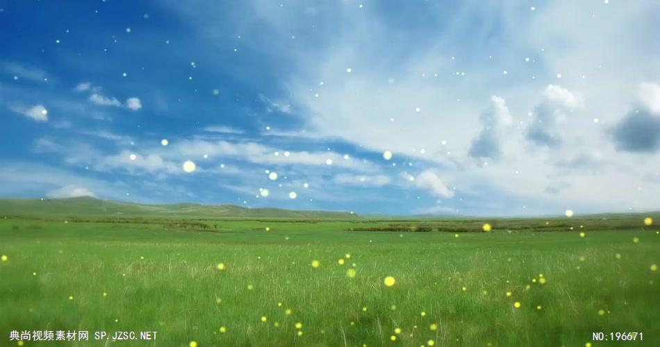 -草原蒙古包款D2378草原蒙古包雪山夕阳民族舞蹈晚会