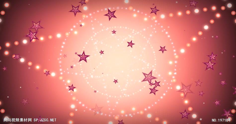 炫彩动感 款A00233闪亮五角星无音乐