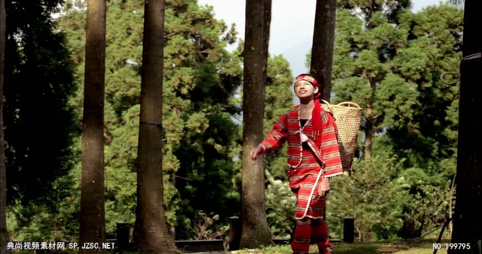 台湾风光台湾风光D民族少女_batch中国高清实拍素材宣传片