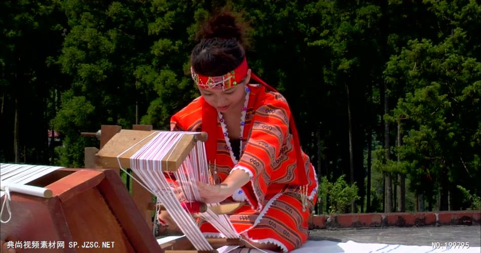 台湾风光台湾风光D民族少女_batch中国高清实拍素材宣传片