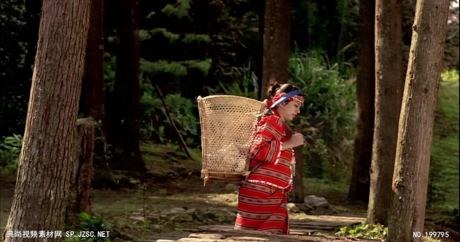 台湾风光台湾风光D民族少女_batch中国高清实拍素材宣传片