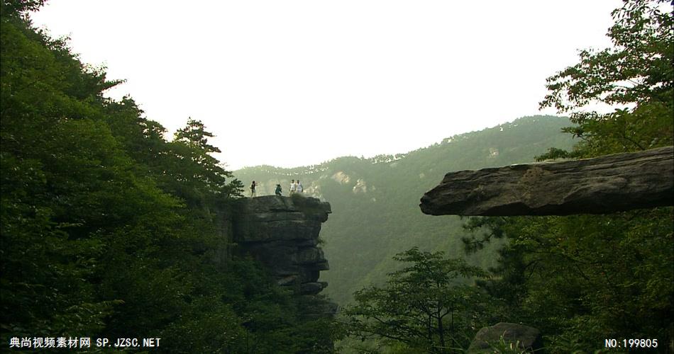 名胜风景类0179庐山风光01断崖千尺_batch中国高清实拍素材宣传片