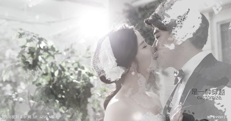 Pr模板 水墨风婚礼相册Pr模板