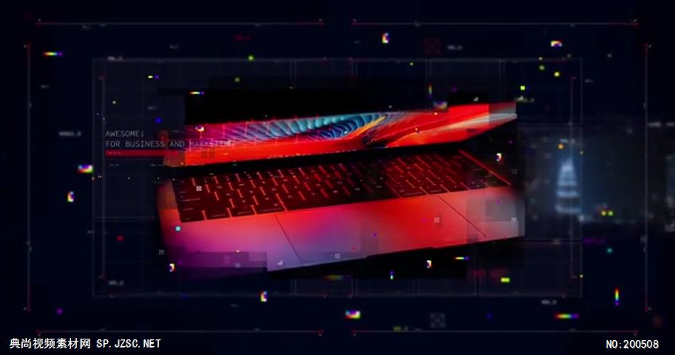 14782 界面动画元素幻灯片 2020ae特效素材下载网站