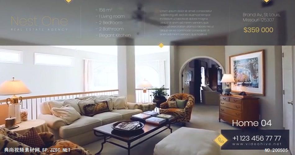 14796 豪华地产宣传片 2020ae特效素材下载网站