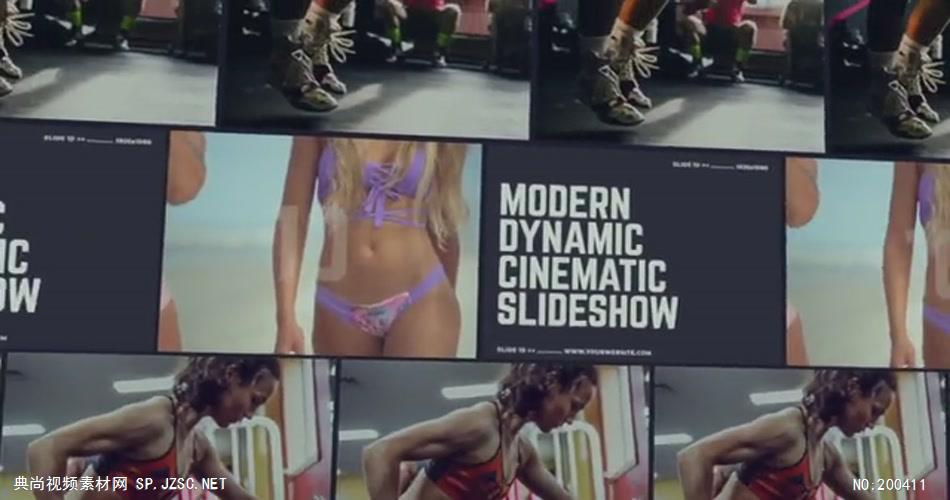 14364 瀑布流排版视频幻灯片 2020ae特效素材下载网站