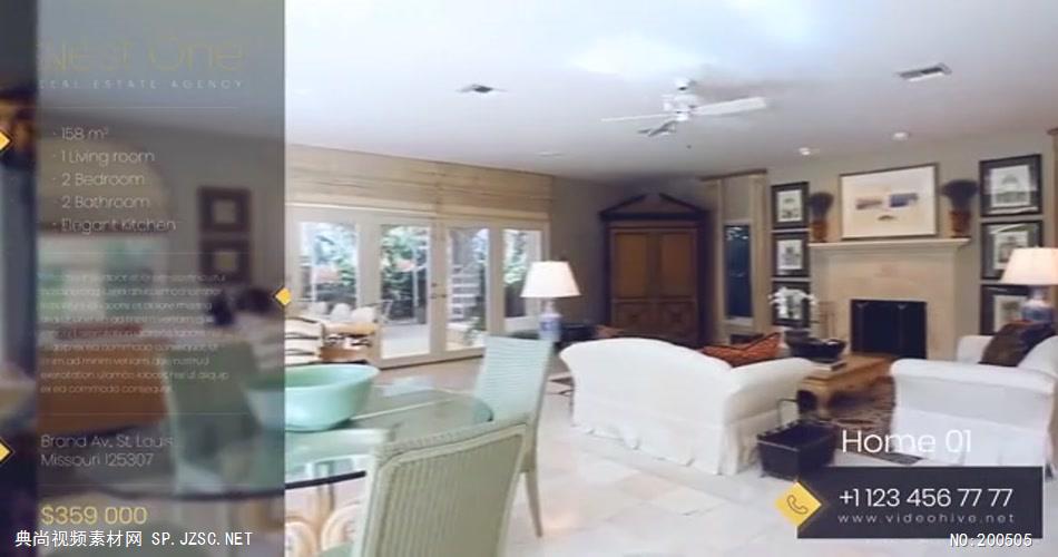 14796 豪华地产宣传片 2020ae特效素材下载网站