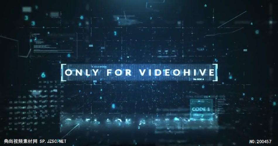 14560 数字动态预告片 2020ae特效素材下载网站