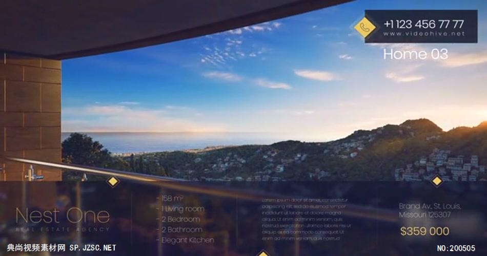 14796 豪华地产宣传片 2020ae特效素材下载网站