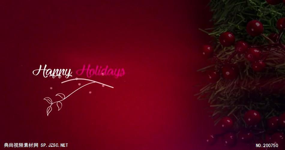 AE：圣诞标题展示ae特效素材下载网站