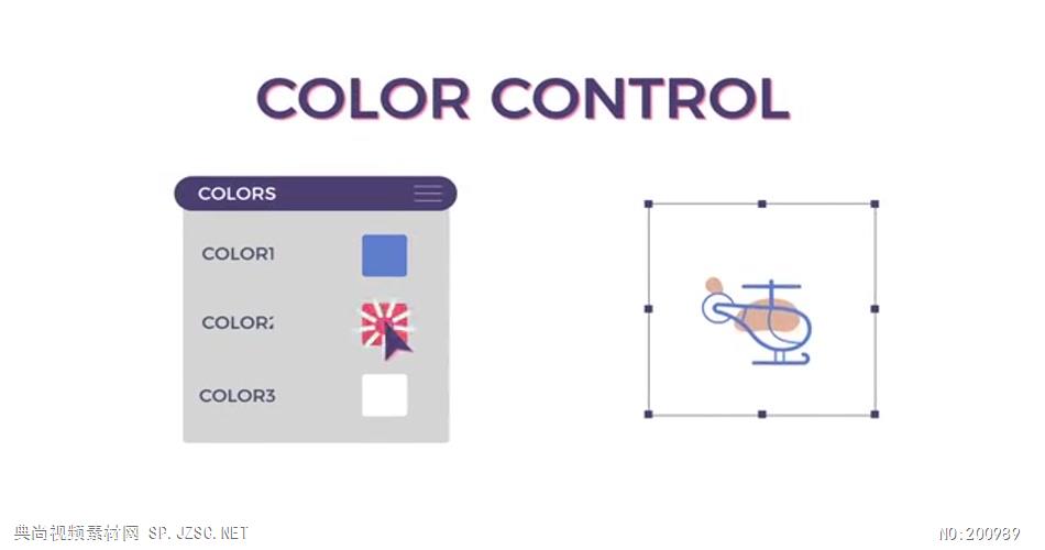 AE：个动画图标ae特效素材下载网站