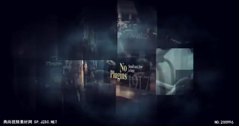 AE：层次感视差效果图文幻灯片ae特效素材下载网站