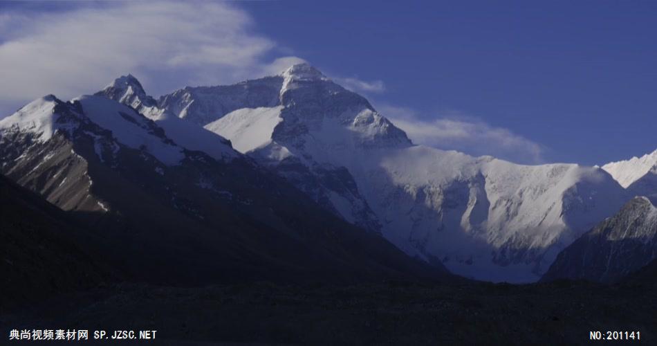 西藏雪山1中国名胜风景标志性景点高清视频素材