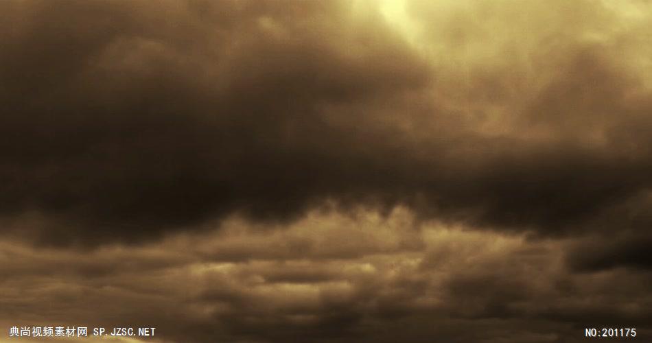 阴沉的天空背景素材中国名胜风景标志性景点高清视频素材
