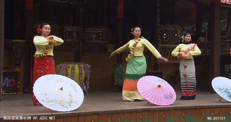 深圳+中国民族文化村+休闲娱乐+傣族舞..._batch中国名胜风景标志性景点高清视频素材