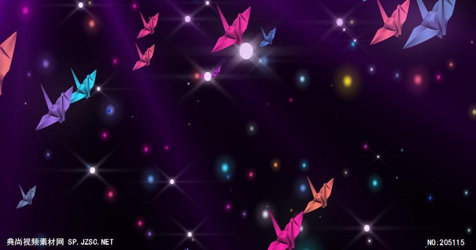 D231-1 千纸鹤星光折纸